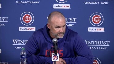 David Ross talks Cubs' 9-4 loss