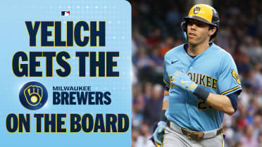 Christian Yelich's solo homer (3)
