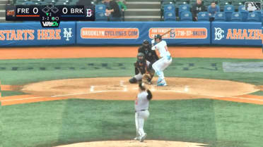 Boston Bateman's eight strikeouts