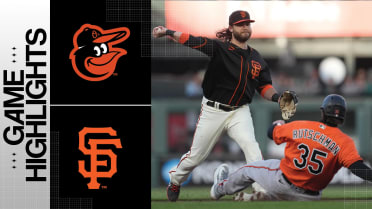 Orioles vs. Giants Highlights