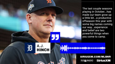 A.J. Hinch on experience helping his team grow