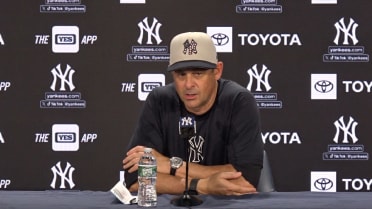 Aaron Boone discusses the Yankees' 8-4 loss