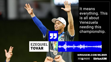 Ezequiel Tovar discusses World Baseball Classic win