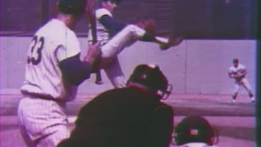 Ron Hunt's inside the park homer against Sandy Koufax