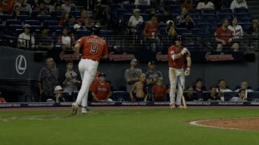 Petey Halpin remolca otra carrera 