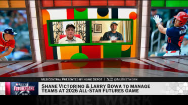 Victorino and Bowa talk 2026 All-Star Futures Game