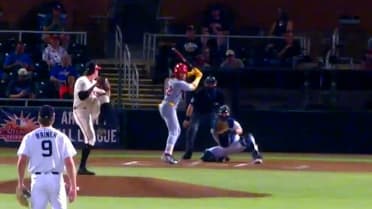 Drake George tosses a 1-2-3 inning