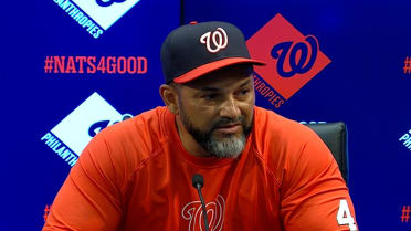 Dave Martinez on Nationals' 12-3 loss to Padres