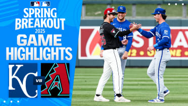 Royals vs. D-backs Spring Breakout Highlights 
