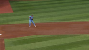 Kazuma Okamoto makes a quick stop 