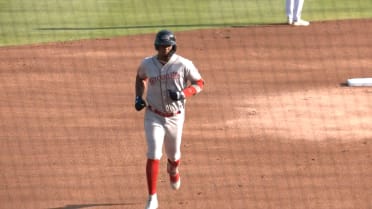 Justin Gonzales' solo home run