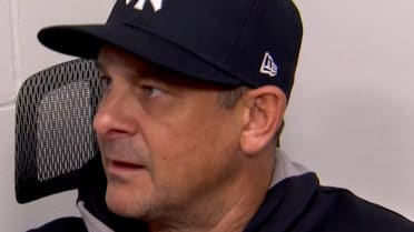 Aaron Boone discusses 4-3 loss to Red Sox