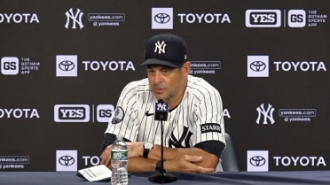 Aaron Boone talks offense's performance, 8-3 victory