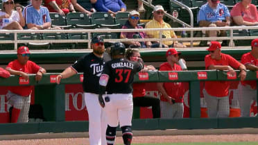 Gabriel Gonzalez's two-run single