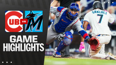 Cubs vs. Marlins Highlights 