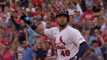 Iván Herrera's foul ball is confirmed after review