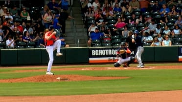 T.J. Nichols record career-high 12 strikeouts 