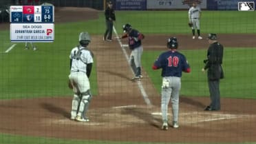 Johanfran Garcia's two-run homer