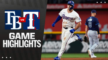 Rays vs. Rangers Highlights