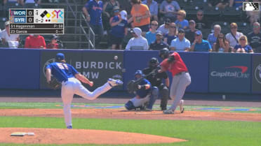 Jhostynxon Garcia's 21st homer of the season