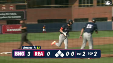 Carson Benge's second home run of the game
