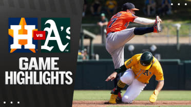 Astros vs. Athletics Highlights 