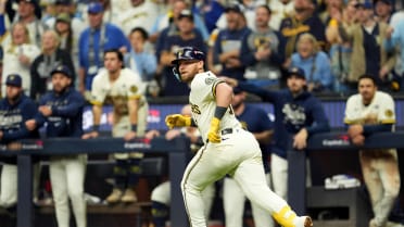 Jake Bauers singles after a review