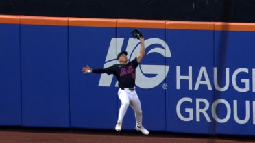 Tyrone Taylor's leaping catch