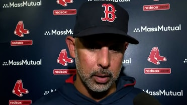 Alex Cora on Garrett Crochet, Rob Refsnyder