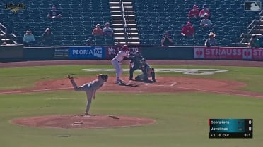 Tai Peete homers (2) on a fly ball to right center field.