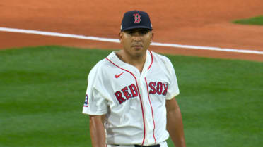 Ranger Suárez abanica a José Ramírez