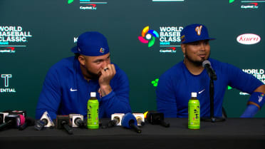 Luis Arraez on playing back in Miami for Venezuela