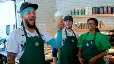 J.P. & Ty work at Starbucks 