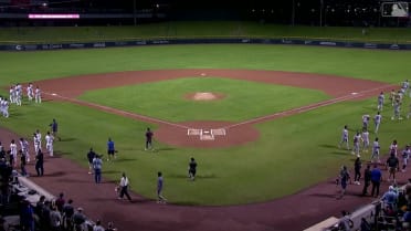 Torey Lovullo throws out the ceremonial first pitch