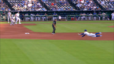 Bobby Witt Jr.'s diving catch