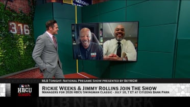 Jimmy Rollins and Rickie Weeks on HBCU Classic