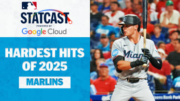 Marlins' Hardest Hits of 2025