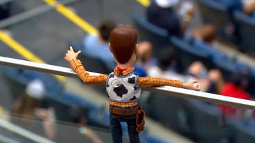 Woody watches over Washingston