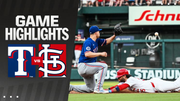 Rangers vs. Cardinals Highlights