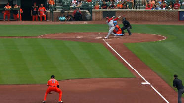 Taylor Ward's RBI double 
