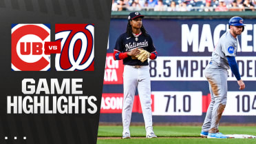 Cubs vs. Nationals Highlights
