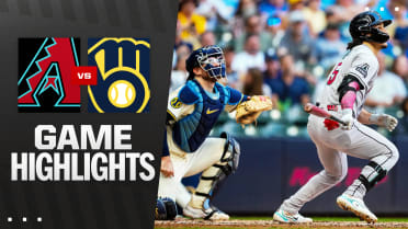D-backs vs. Brewers Highlights
