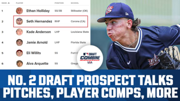 Seth Hernandez on dominating batters in high school
