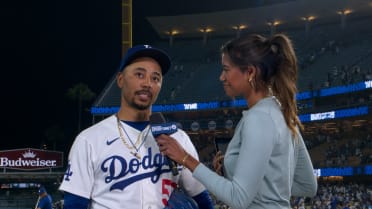 Mookie Betts on his go-ahead single vs. the Rockies
