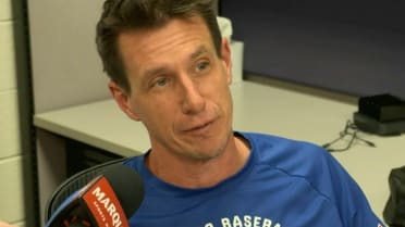 Craig Counsell discusses no-balk call, 2-0 loss