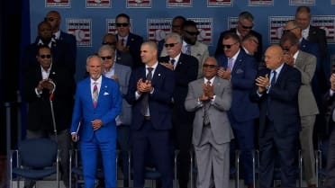 Introductions of Mauer, Leyland, Helton and Beltre
