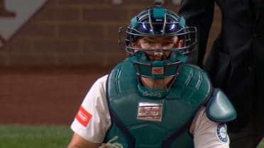 Cal Raleigh allows first passed ball of the season