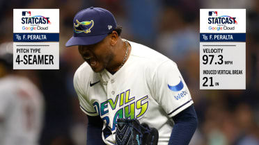 Freddy Peralta's pitches were nasty in ALCS Game 2