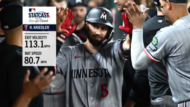 Statcast: HR de Kriedle