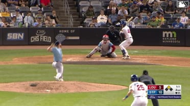 Ben Ross singles on a ground ball to left fielder Francisco Urbaez. Cody Morissette scores.